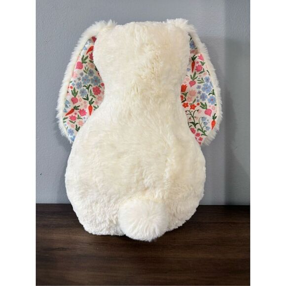 Target, white bunny with floral ears, Easter pillow - Picture 2 of 7